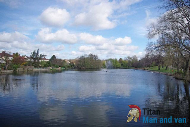 Raphael Park Lake in Gidea Park