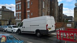Small van for removals